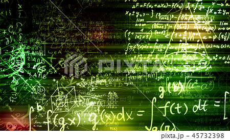 3D rendering of the falling of bright particles 3D rendering of the falling of bright particles 45732398