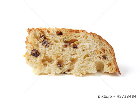 パネットーネ イタリアのケーキ 白背景 45733484