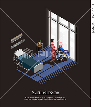 Nursing Home Isometric Composition Nursing Home Isometric Composition 45734491
