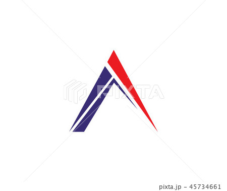 A Logo Business Template Vector icon 45734661