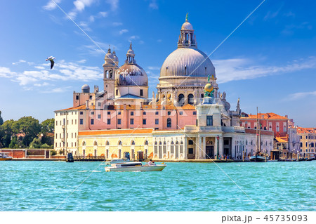 Basilica Santa Maria della Salute in Venice, Italy 45735093