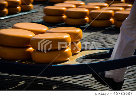 Cheese Market in Alkmaar, Netherlands Cheese Market in Alkmaar, Netherlands 45735637