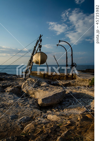 Hanging Boats at Savudrija, Istria, Croatia Hanging Boats at Savudrija, Istria, Croatia 45735982