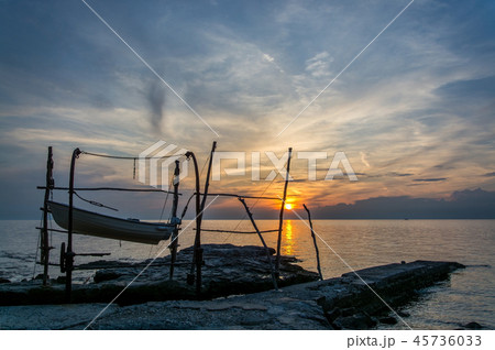 Hanging Boats at Savudrija, Istria, Croatia Hanging Boats at Savudrija, Istria, Croatia 45736033
