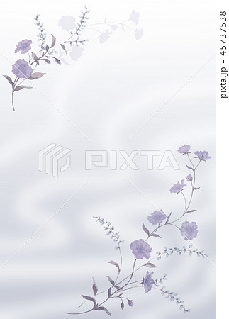 青い花の背景素材 青い花の背景素材 45737538