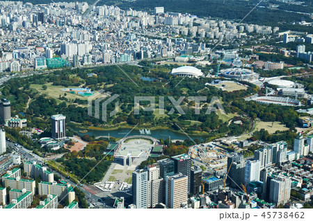 公園 建物 アパート 45738462