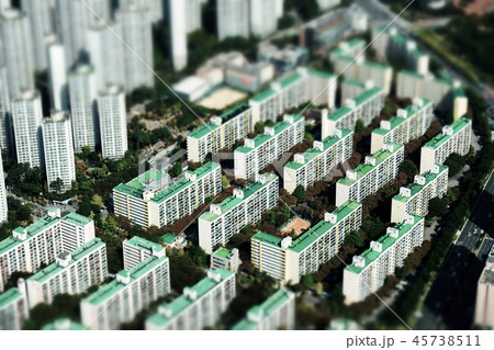 航空写真 ソウル 江南 45738511