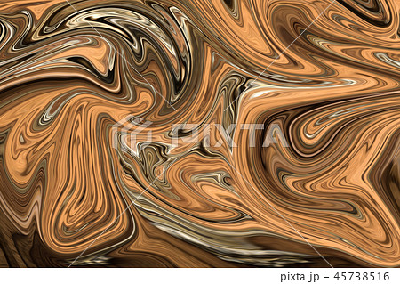 Liquify Abstract Pattern With Brown, White 45738516
