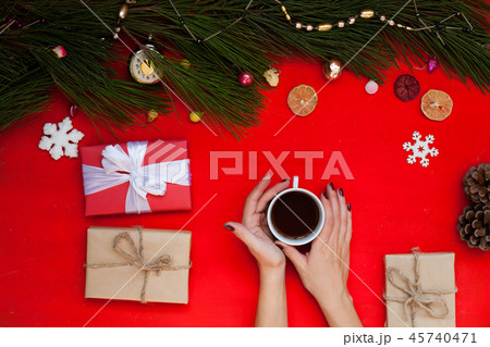 Merry Christmas Christmas greeting gifts holiday Christmas tree cones Merry Christmas Christmas greeting gifts holiday Christmas tree cones 45740471
