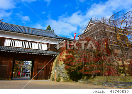 上田城 東虎口櫓門　北櫓　真田石 45740859