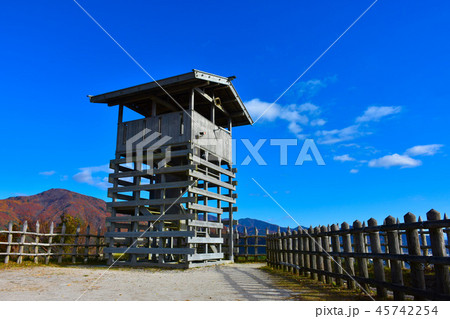 荒砥城跡 二の郭 櫓　城山史跡公園 45742254