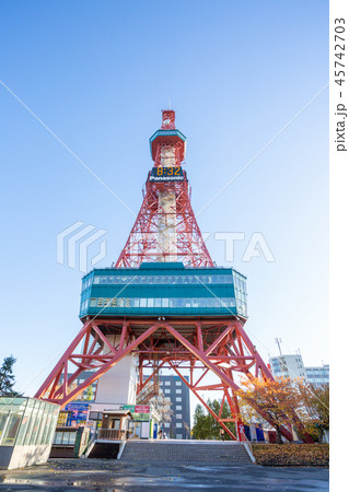 秋の札幌テレビ塔 秋の札幌テレビ塔 45742703