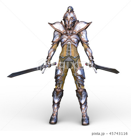 戦う女戦士 45743116