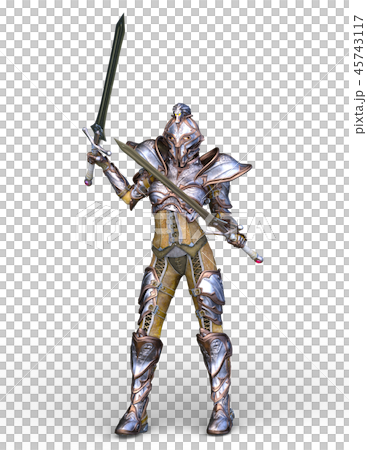 戦う女戦士 45743117
