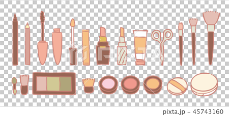 手描き　コスメセット 45743160