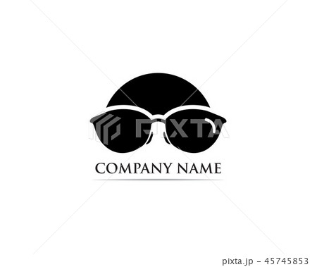 Glasses Logo Design vector 45745853