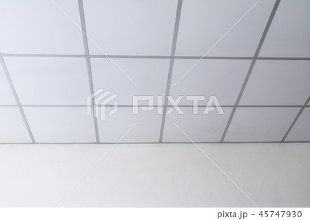 ceiling panel white old with copy space for ceiling panel white old with copy space for 45747930