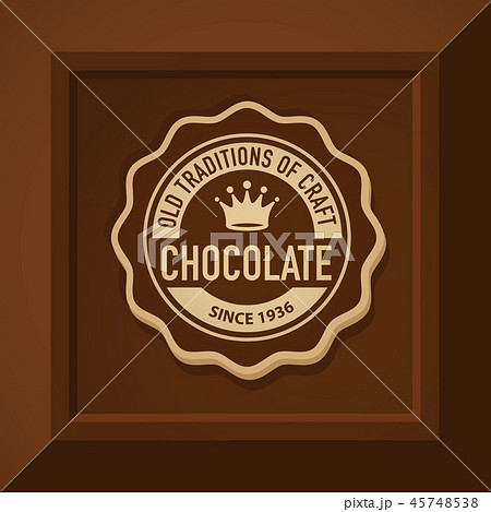 Vector chocolate logo template 45748538