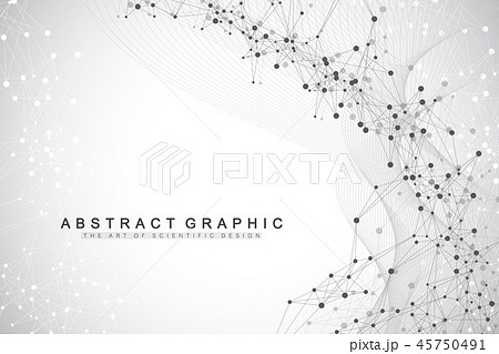 Scientific vector illustration genetic engineering and gene manipulation concept. DNA helix, DNA Scientific vector illustration genetic engineering and gene manipulation concept. DNA helix, DNA 45750491