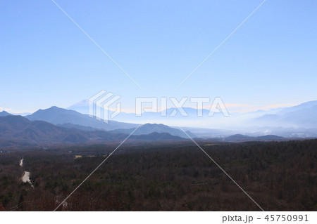 美し森展望台より望む富士山 美し森展望台より望む富士山 45750991