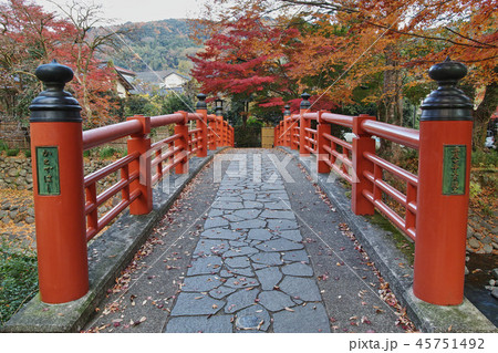 秋の楓橋(修善寺温泉) 秋の楓橋(修善寺温泉) 45751492