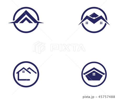 home buildings logo symbols icons template home buildings logo symbols icons template 45757488