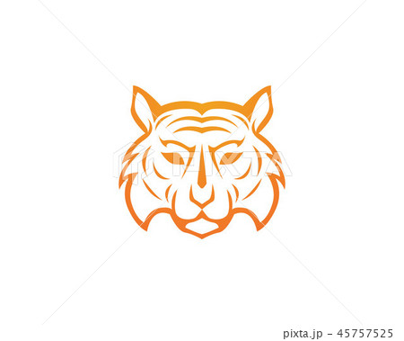 Tiger logo template icon design Tiger logo template icon design 45757525