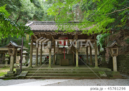 【等彌神社 下津尾社】 奈良県桜井市桜井 45761296