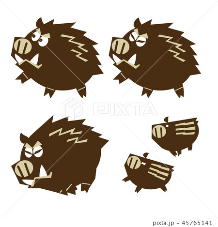 年賀状素材 45765141