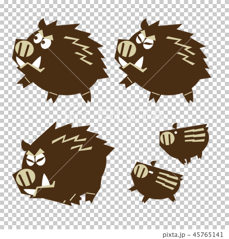 年賀状素材 45765141