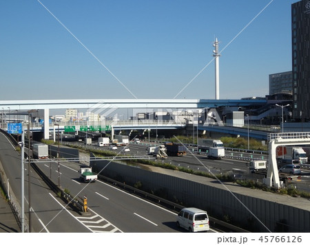首都高速湾岸線　有明付近 45766126