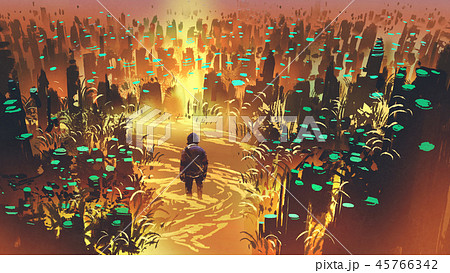 man in the enchanted swamp 45766342