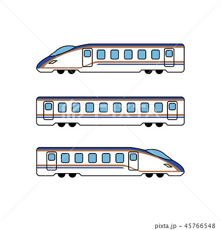 Hokuriku Shinkansen Stock Illustration