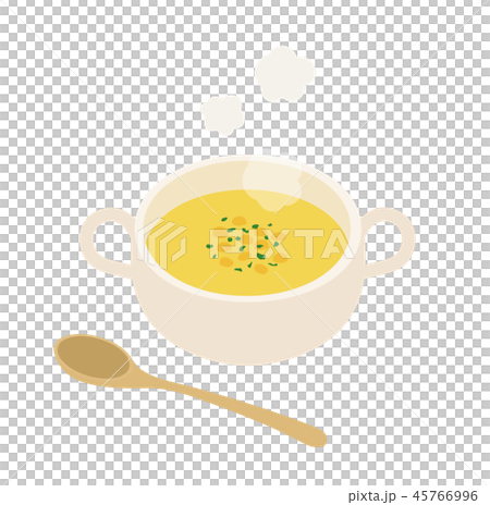 Warm corn potage 45766996
