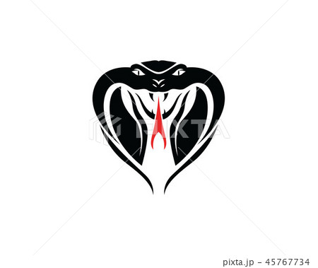viper snake logo design element. 45767734