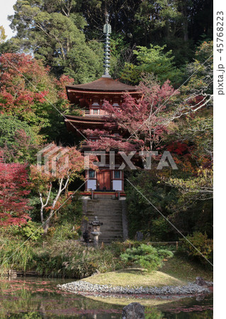 浄瑠璃寺 三重塔 浄瑠璃寺 三重塔 45768223