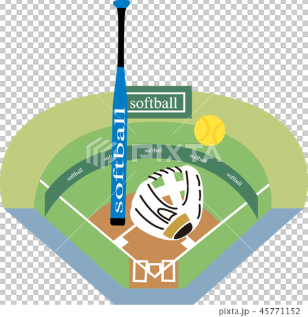 ソフトボール 45771152