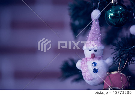 Snowman doll Christmas ornaments. Snowman doll Christmas ornaments. 45773289