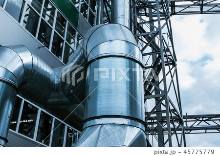 industrial, ventilation, outdoor, modern, fan, duct, metallic 45775779