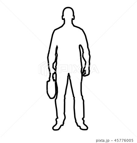 Businessman with briefcase Man with a business 45776005