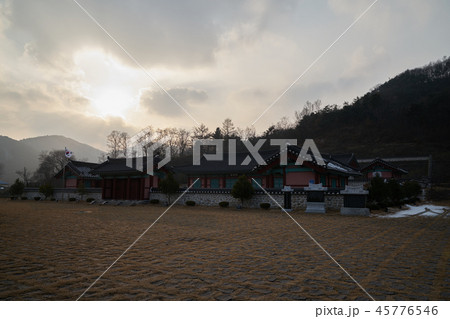 鉄原郷校 郷校 冬 45776546