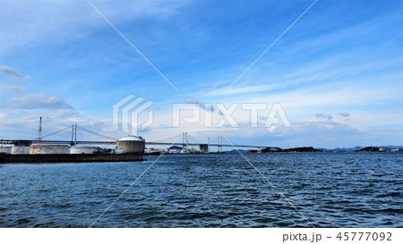 瀬居島からの瀬戸大橋2 瀬居島からの瀬戸大橋2 45777092