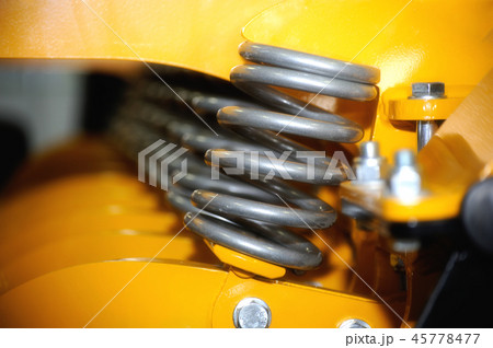 Industrial springs  at a agricultural fair 45778477