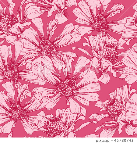 Pink Seamless Pattern for Romantic Valentines Day 45780743