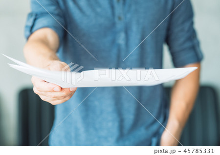 man documents legal agreement contract business man documents legal agreement contract business 45785331