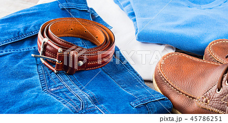 Man's clothes and leather accessories Man's clothes and leather accessories 45786251