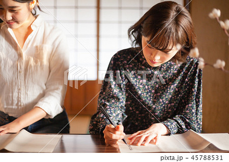 写経体験 女子旅イメージ 写経体験 女子旅イメージ 45788531