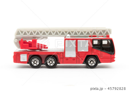 はしご付き消防車:fire truck 45792828