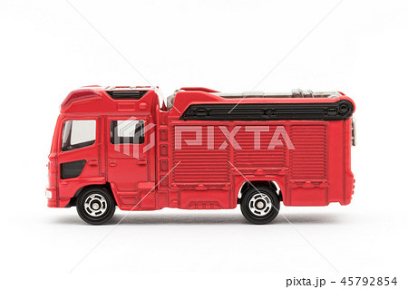 屈折はしご付き消防車:fire truck 屈折はしご付き消防車:fire truck 45792854