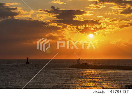日没 海 空 45793457